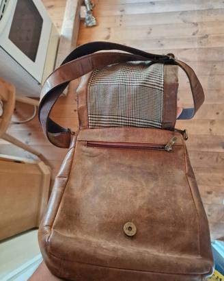 Borsellino tracolla vintage pelle
