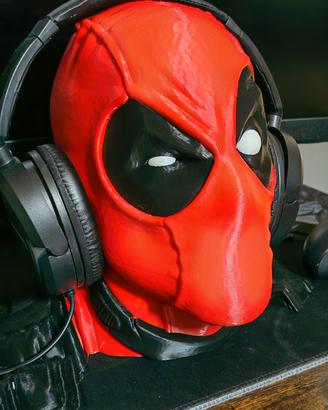 Idearegalo porta cuffie gaming Deadpool