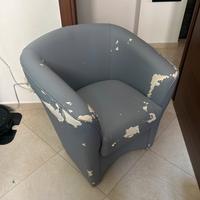 poltroncina da rivestire