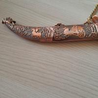 Coltello da collezione in stile mediorientale 