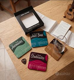 Sottobicchieri in metallo Fender