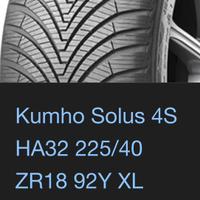 Gomme 225 40 18 4 stagioni compreso montaggio