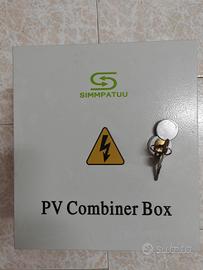 Quadro elettrico per fotovoltaico combiner box