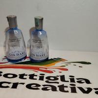 2 BOTTIGLIE VUOTE GIN MARE DA LITRO 