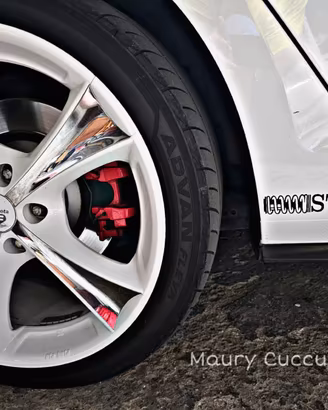 Kit cerchi Eta Beta Tettsut-X White 18 + gomme