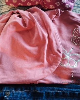 Set vestiti bambina 6 anni 116-120 cm