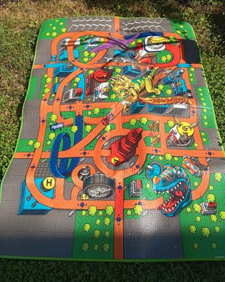 tappeto hot wheels