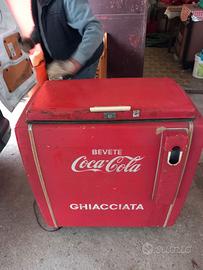 frigorifero ghiacciaia coca cola vintage