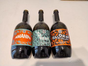 bottiglie birra azienda agricola la bruciata