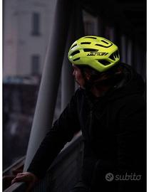 Casco Met Miles L 58-61cm GIALLO FLUO