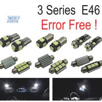 KIT 16 LAMPADE LED INTERNE BMW E46 SEDAN COUPE 328