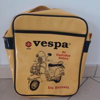Borsa pelle a tracolla Piaggio Vespa Eric Brockway