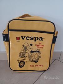 Borsa pelle a tracolla Piaggio Vespa Eric Brockway