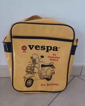 Borsa pelle a tracolla Piaggio Vespa Eric Brockway