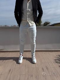 Jeans Gianni Lupo bianchi - carrot fit