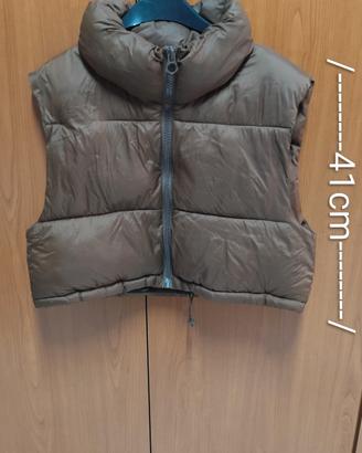 Gilet Piumino Smanicato Donna Stradivarius Origina