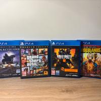 Lotto 4 Giochi PS4 Testati  Funzionanti 🕹️