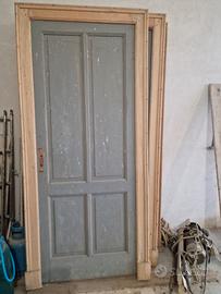Porte in legno primi '900 con cornice + Portoncino
