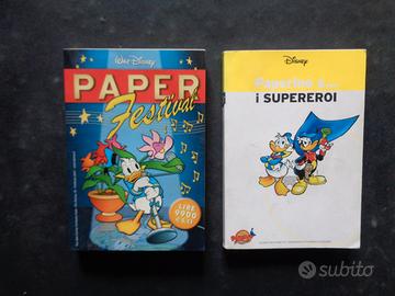 PAPER FESTIVAL+GLI EROI DEL FUMETTO 2 pezzi[A]