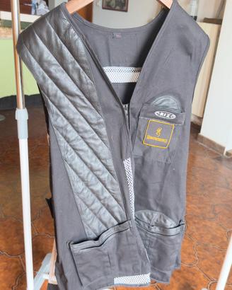 Gilet tiro a volo Orizo con patches Browning