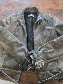 Giacca vera pelle donna tg 42