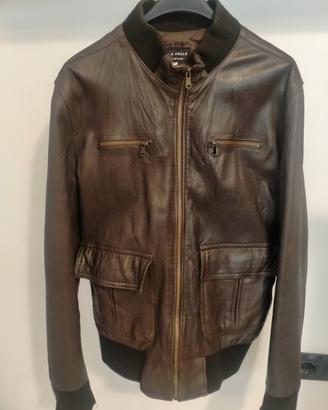 Giubbino in pelle uomo Vera Pelle 