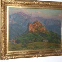 Olio su tavola di Lazzaro Pasini, del 1925