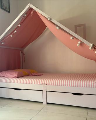 Letto Montessori a casetta