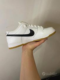 SCARPA NIKE SB Dunk PRO ISO BIANCO TAGLIA 43 ✔️