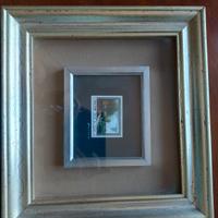 quadro riproduzione francobollo