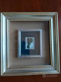 quadro riproduzione francobollo