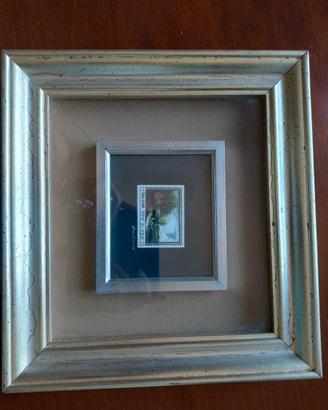 quadro riproduzione francobollo