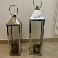 Lanterne vetro acciacio