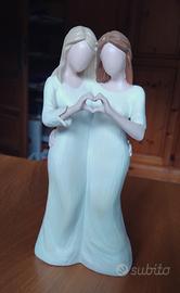 statuetta Storieme amiche/sorelle