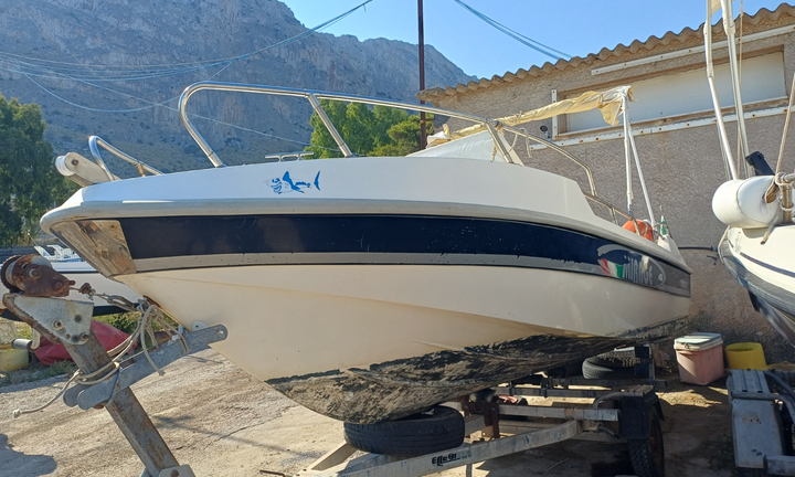 Barca open romar mirage 450