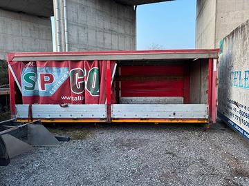 Cassone centinato copri e scopri 6,05 x 2,55