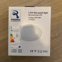 Faretti incasso luce 4000 K diametro 17 cm