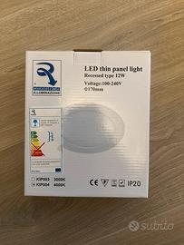 Faretti incasso luce 4000 K diametro 17 cm