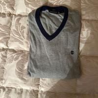 Maglione Timberland grigio tg L in misto cotone