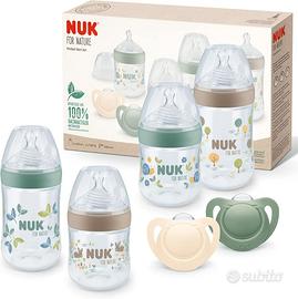 NUK for Nature Perfect Start set biberon e tettare