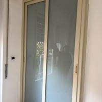Porte scorrevoli con vetro opaco