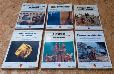 6 Voll. Civiltà del Passato Newton Ragazzi Storia