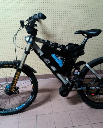 MTB elettrica pedalata assistita 