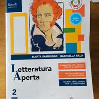 Libro Letteratura aperta, volume 2