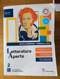 Libro Letteratura aperta, volume 2