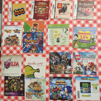 Manuali e libretti vari Nintendo Ds e Nintendo 3ds