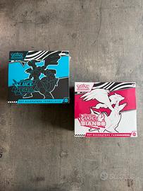 Coppia etb pokemon luce nera fuoco bianco sealed