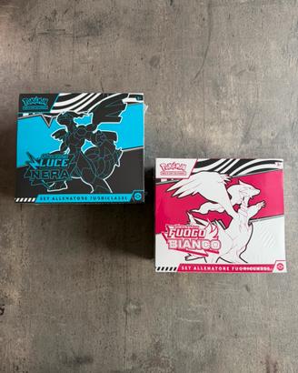Coppia etb pokemon luce nera fuoco bianco sealed