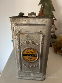 Contenitore olio vintage della esso