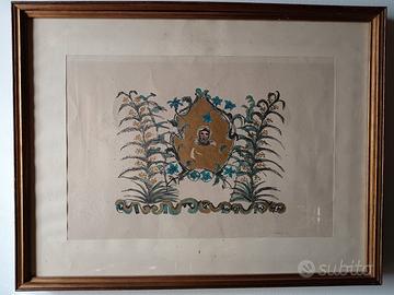 Arte moderna_ Onorina Barbero, tecnica mista, 1977